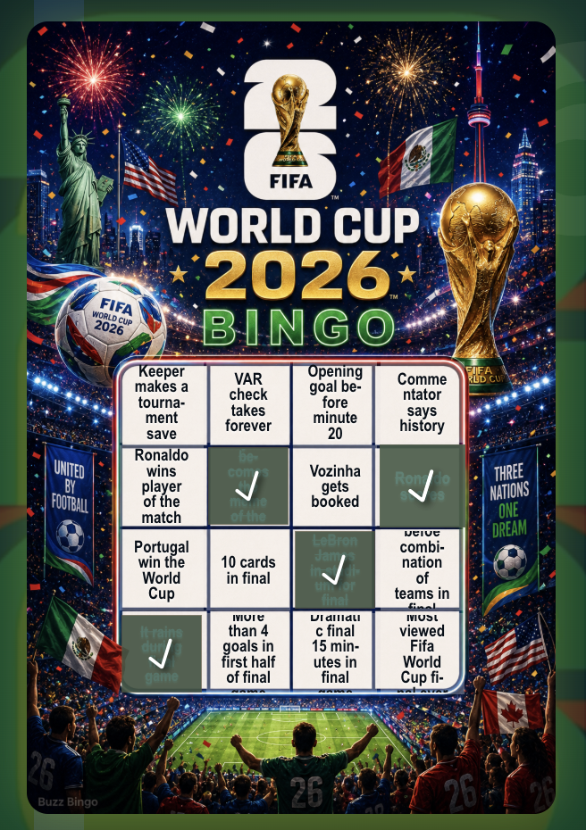 Buzz Bingo card preview