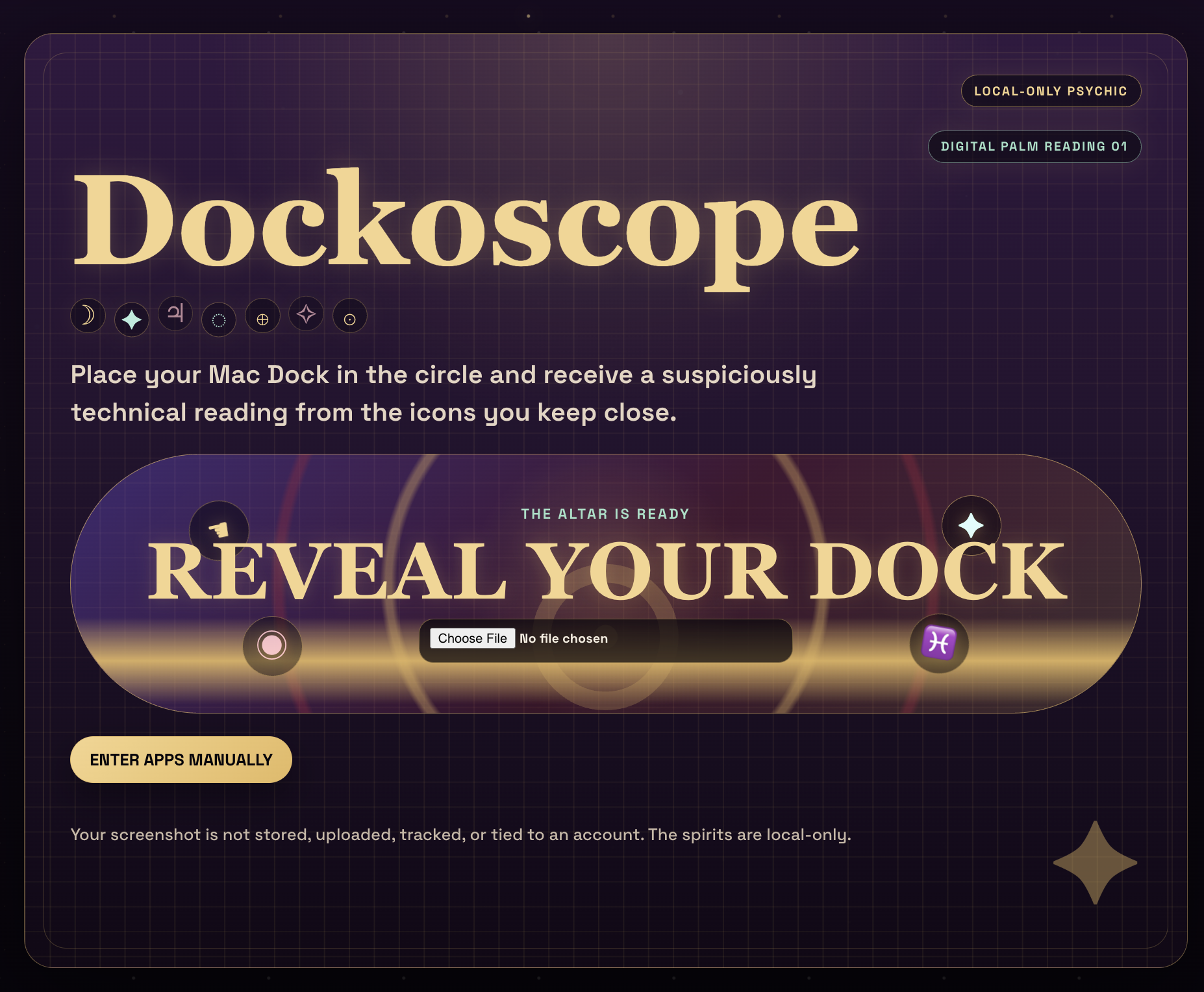 Dockoscope upload preview